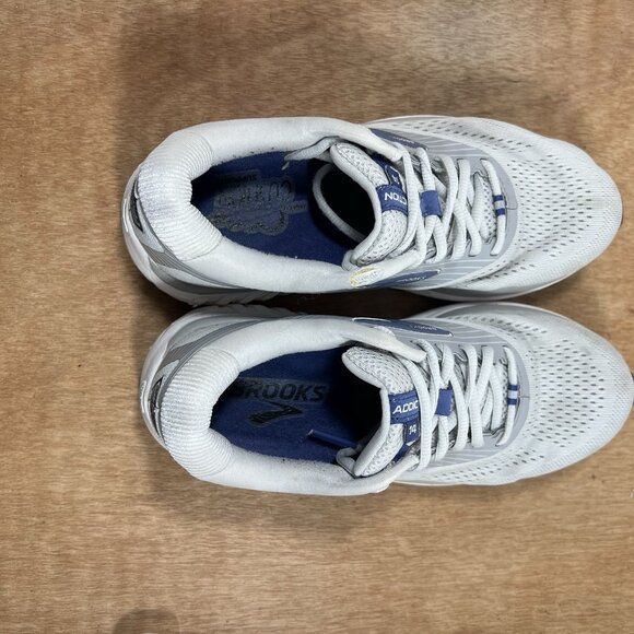 Brooks Addiction 14 Womens Size 7.5 D Wide Grey Lace Up Running Walking Shoes - Picture 9 of 10